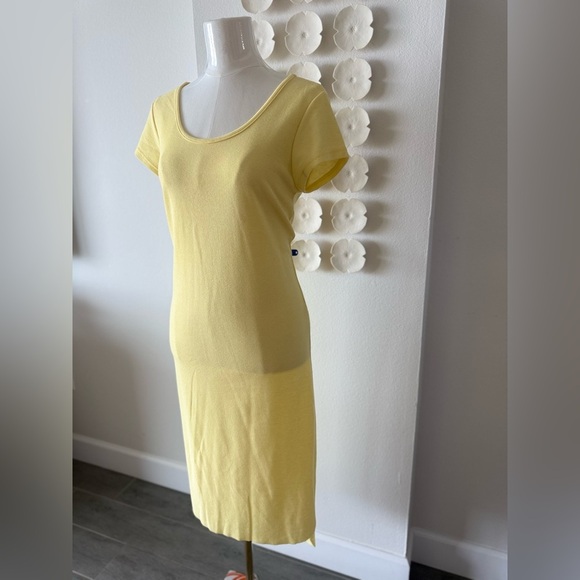 Naiba Yellow T-Shirt Dress – One Size (Fits 12–14) - Picture 1 of 7
